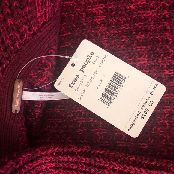 🖤🖤 XS S BOHO FREE PEOPLE SWEATER - Picture 10 of 13